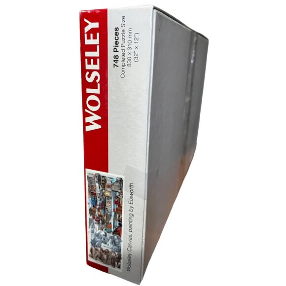 Wolseley Canvas Jigsaw Puzzle by Elsworth 748 Piece 32 x 12 Autos Transportation - Picture 5 of 6